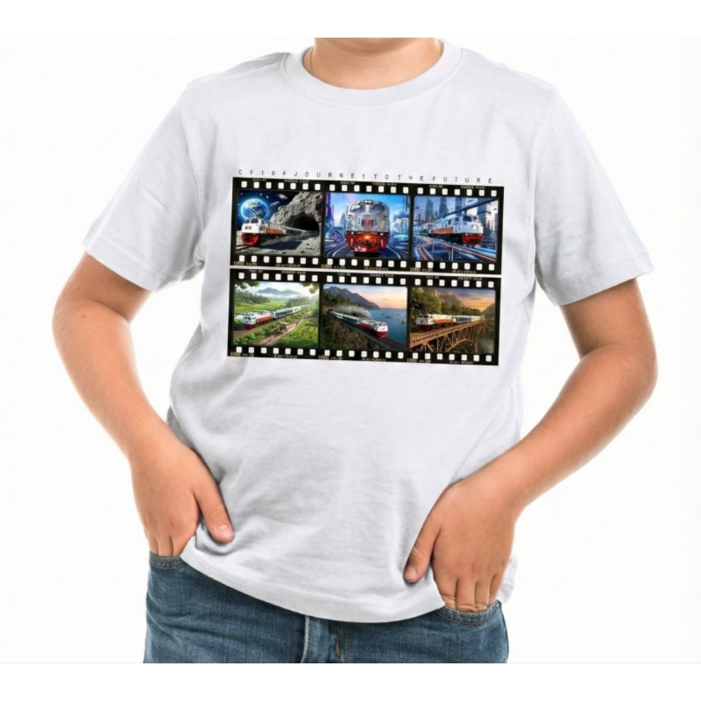 kaos ANAK kereta api | cc206 film | kaos keren kereta api