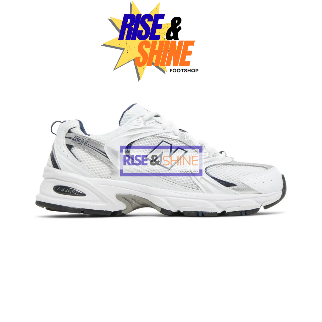 Sepatu NB 530 White Natural Indigo