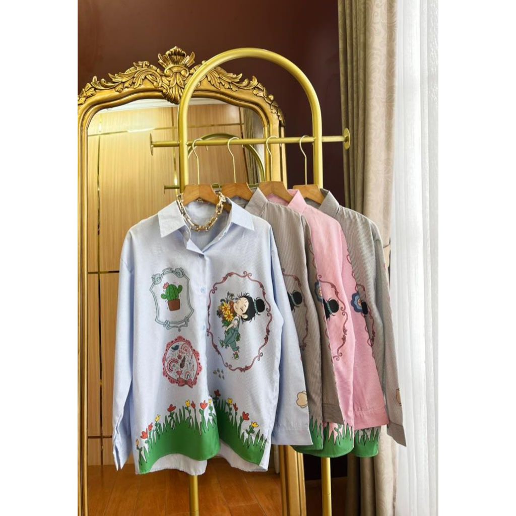 MF - Fashion Wanita Tuily Tops