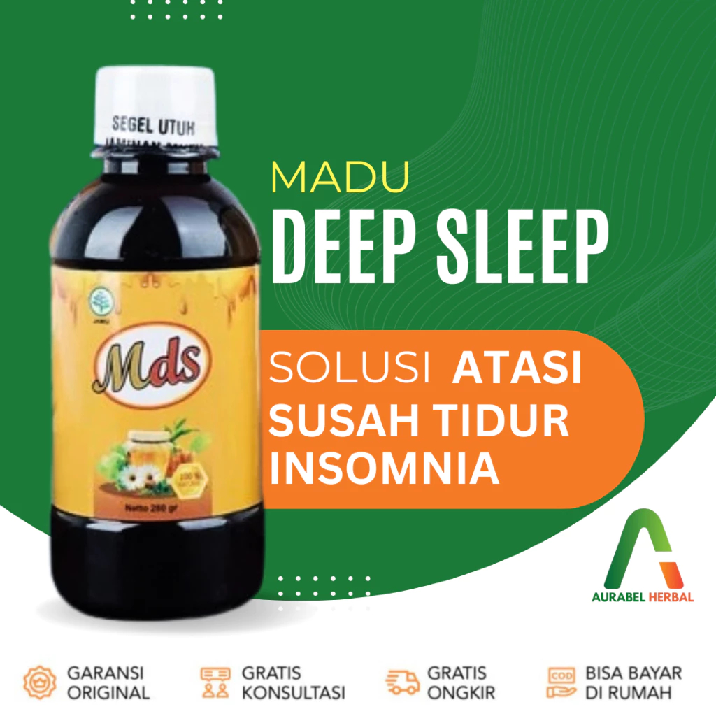 ORIGINAL MADU DEEP SLEEP / HERBAL ALAMI ATASI SUSAH TIDUR / MADU DEEP SLEEP
