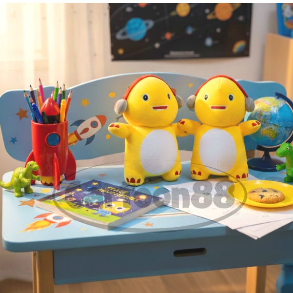 Boneka Dino Naloong Walkman - Boneka Standing Dino Naloong Walkman