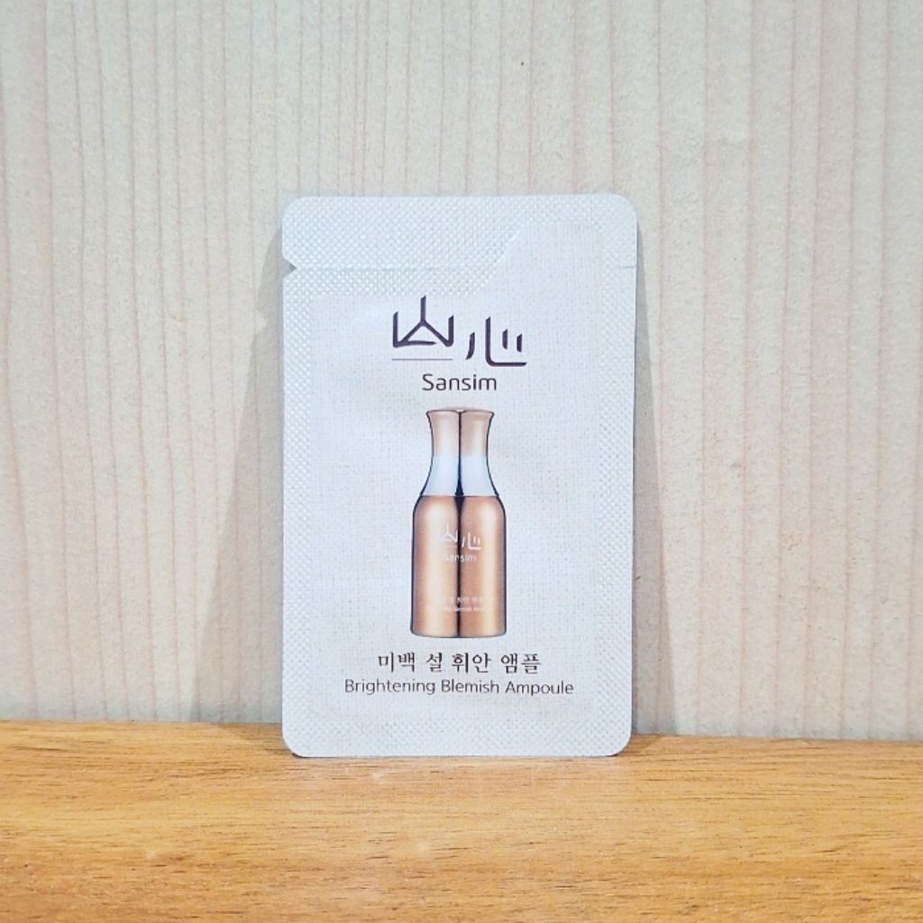 Jutanhak Sansim Brightening Blemish Ampoule Korea - Sample sachet