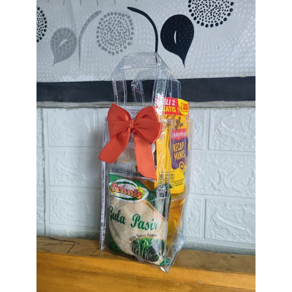 Parcel Sembako Mini Kemasan Tas Mika