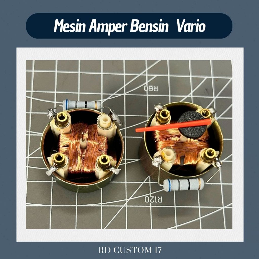 Mesin Amper Bensin Honda Vario 110 Spacy Karbu