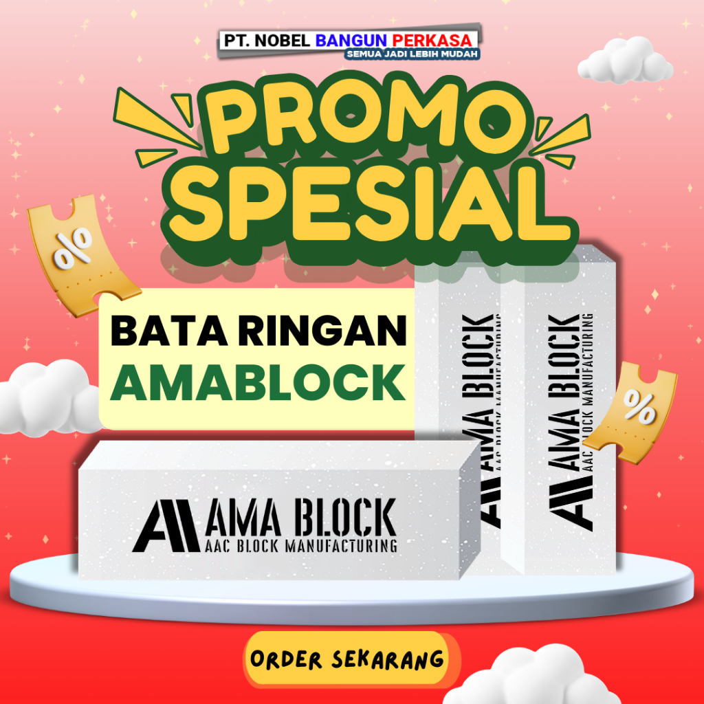 Bata Ringan Amablock Jogja - Hebel Amablock Murah Area Yogyakarta Sleman Bantul