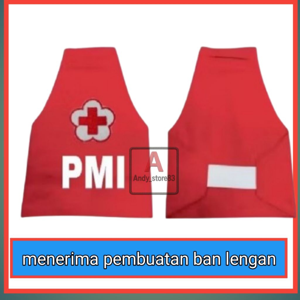 ban lengan PMI / ban lengan bordir