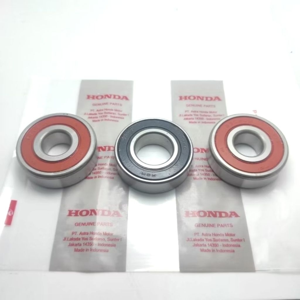 Bearing Set Roda Belakang Dan Gear 6302 6302 6004 CB150R CBR 150 New Old Verza Megapro New Old CB 15