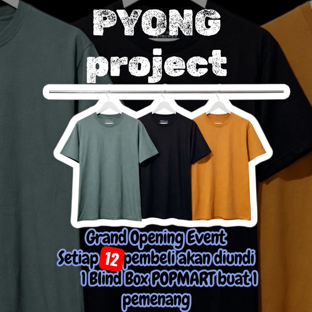 KAOS 100%cotton (PYONG project)