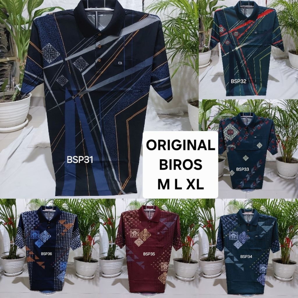 Biros Platinum size M L XL katun halus