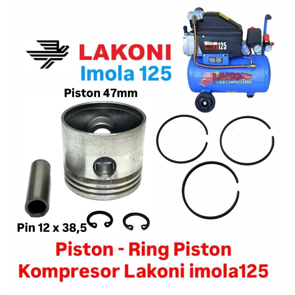 LAKONI Piston - Ring Piston 47mm Kompresor Imola125
