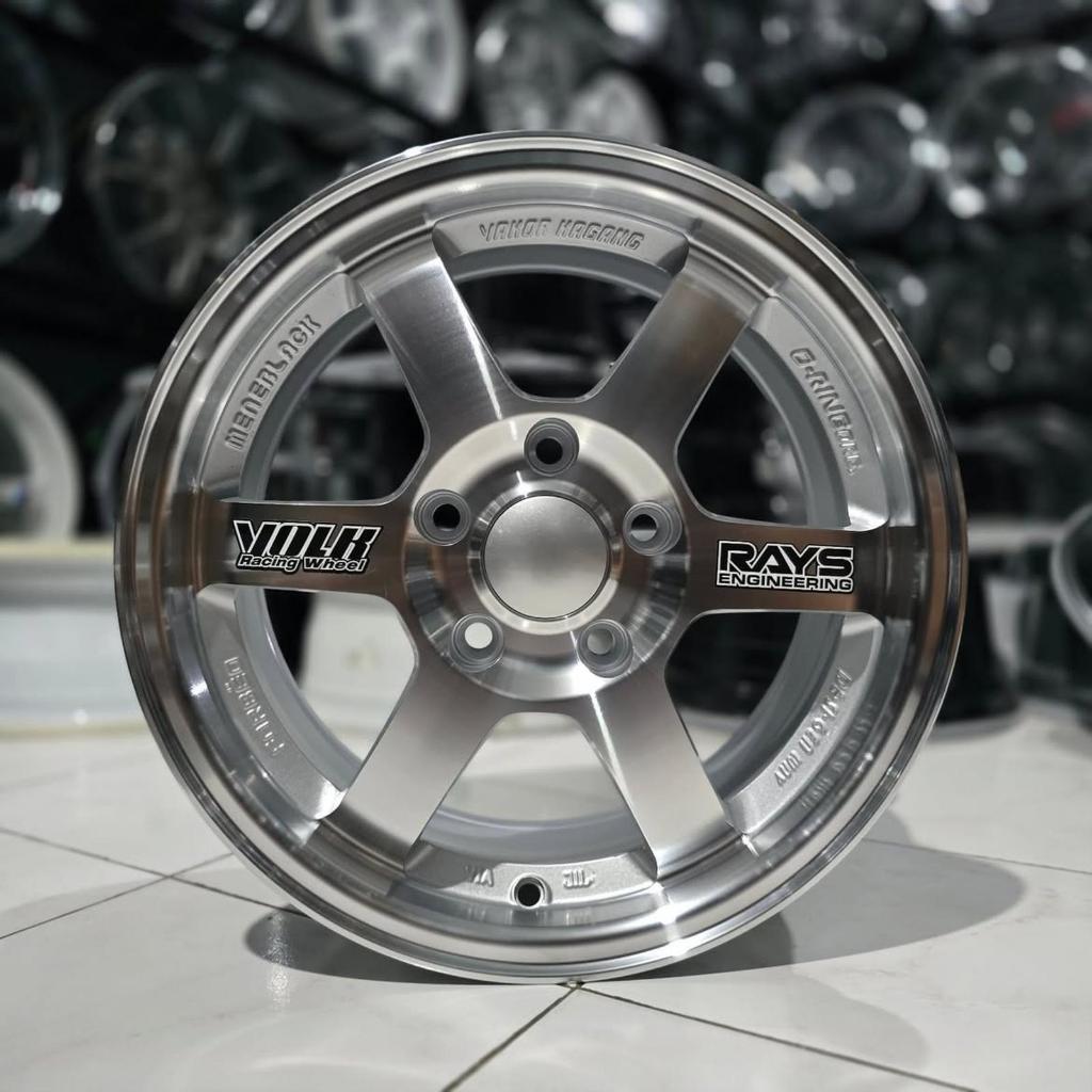 velg mobil R15 lebar 7 TE37 PCD 5X114.3 bisa dipakai dimobil Captiva Captiva New Orlando Coupe Santa