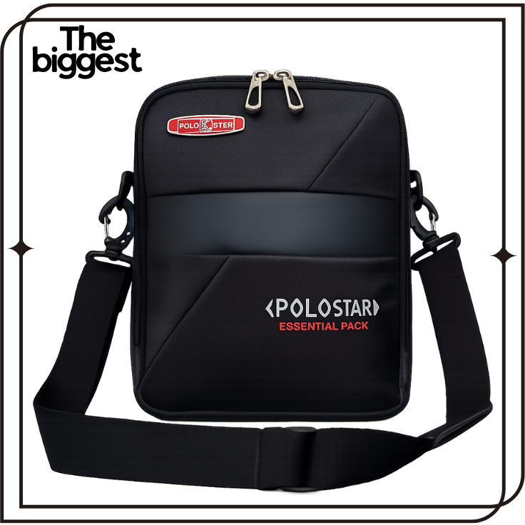 Tas Selempang Pria POLO STAR Essential Pack – Sling Bag Stylish Multifungsi Premium