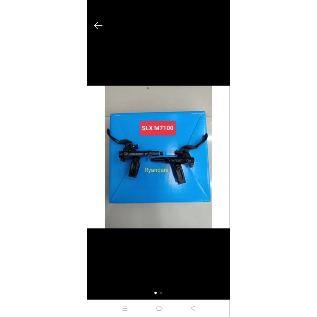 brake lever slx m7100 kanan saja