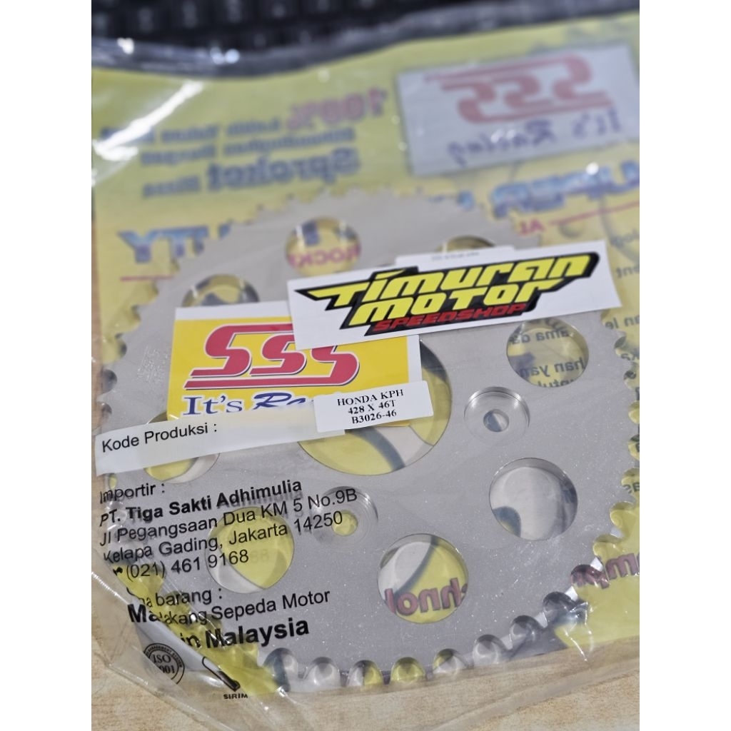GEAR SSS 428 46 HONDA KPH