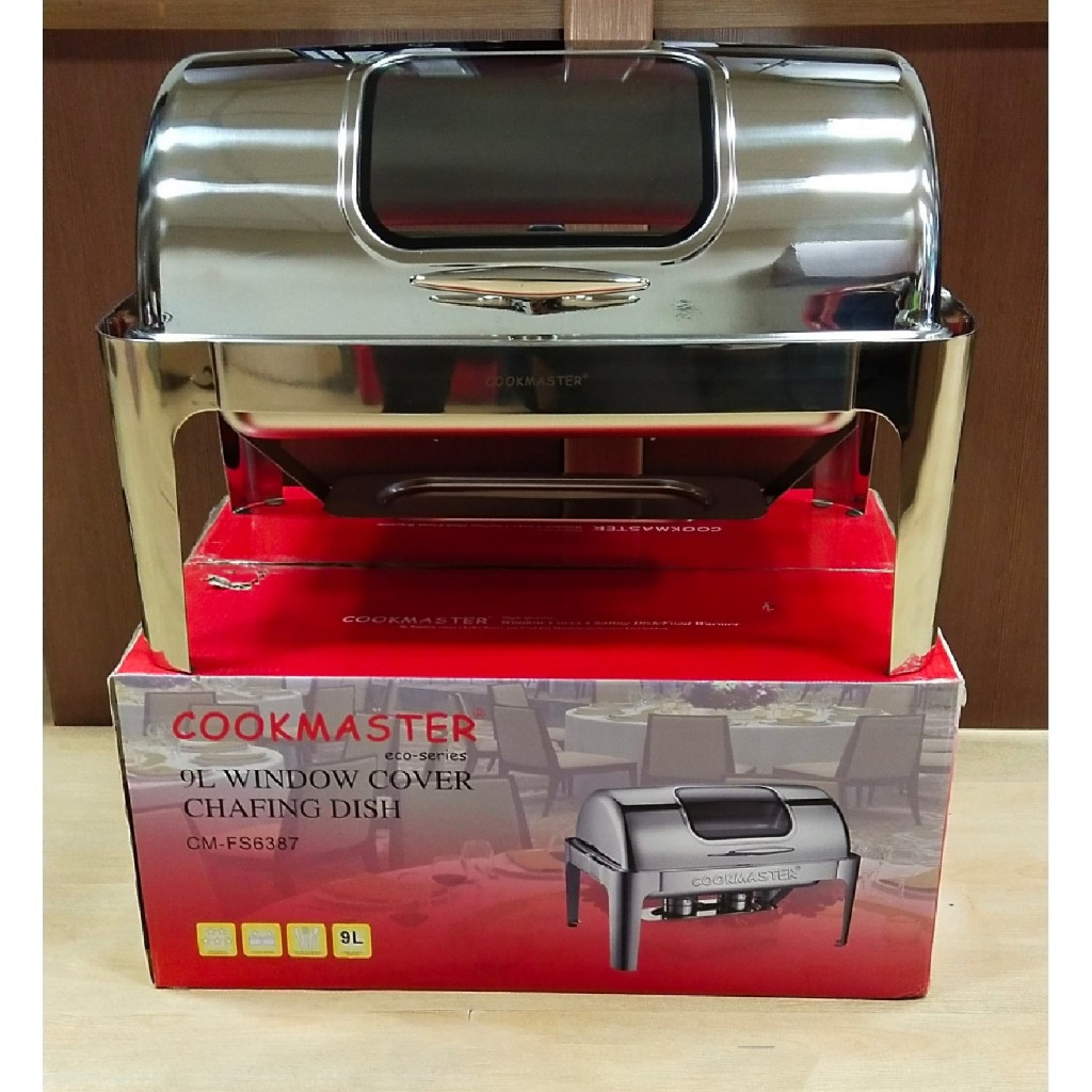 COOKMASTER RECT CHAFING DISH 9L CMFS6387