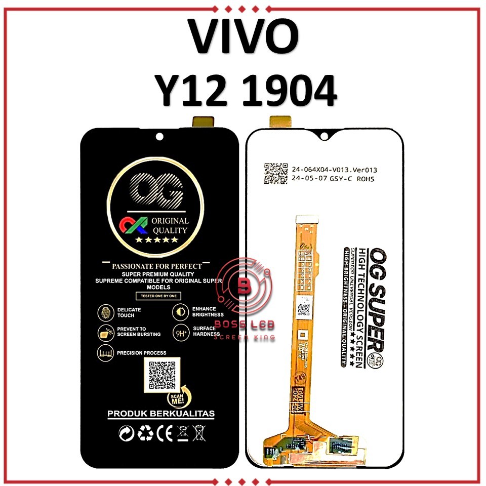 LCD TOUCHSCREEN VIVO Y12 1904 ORIGINAL