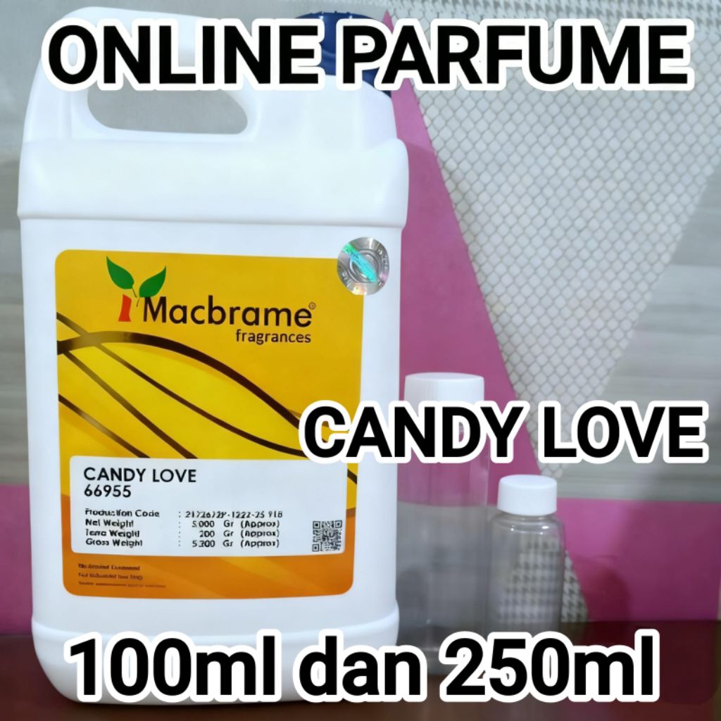 CANDY LOVE 100ml dan 250ml by MACBRAME