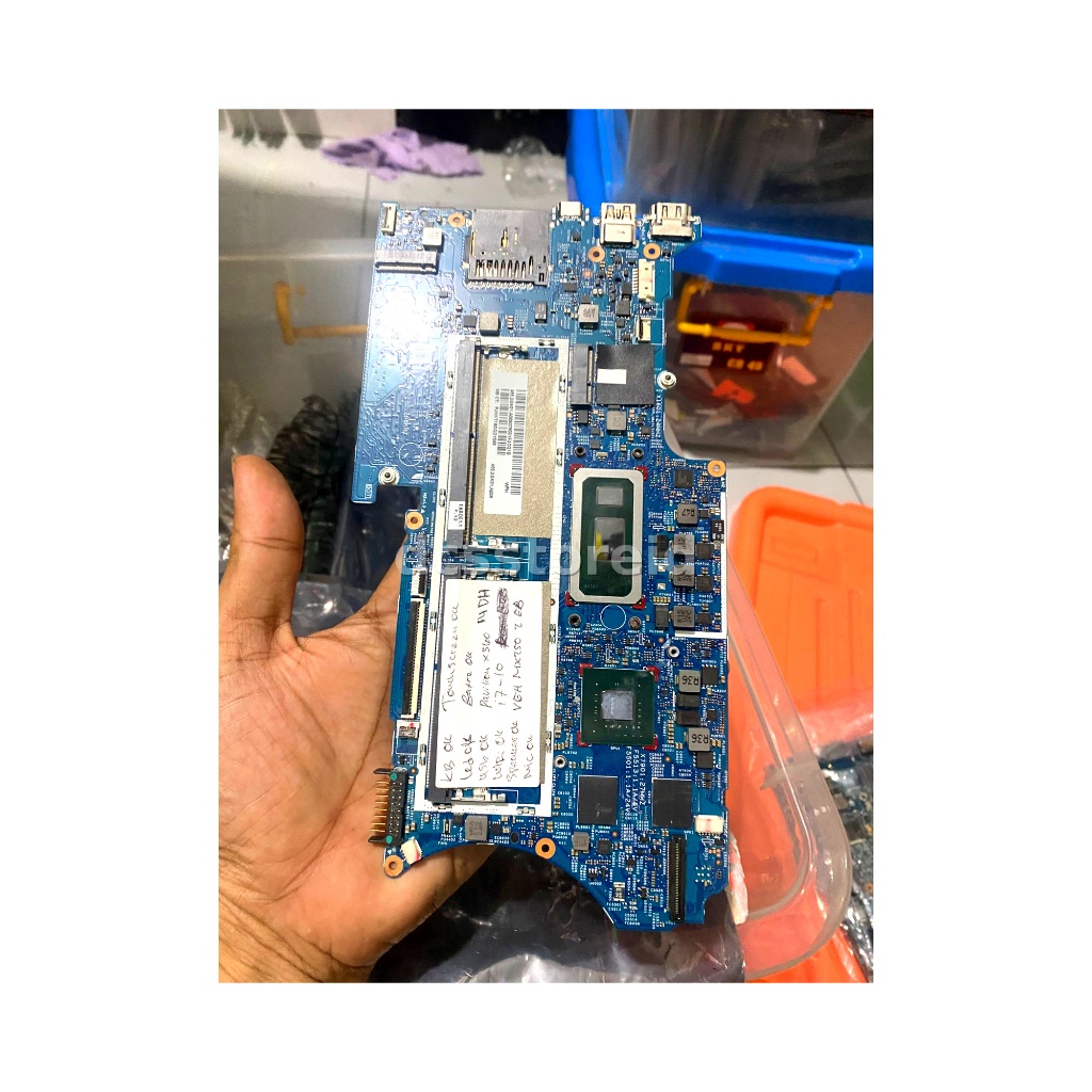 Motherboard Mobo Hp x360 14-dh i7 gen 10 vga mx250 2gb