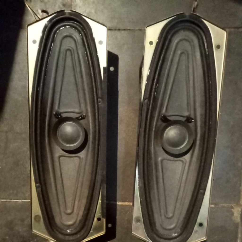 speaker lonjong copotan tv Polytron.