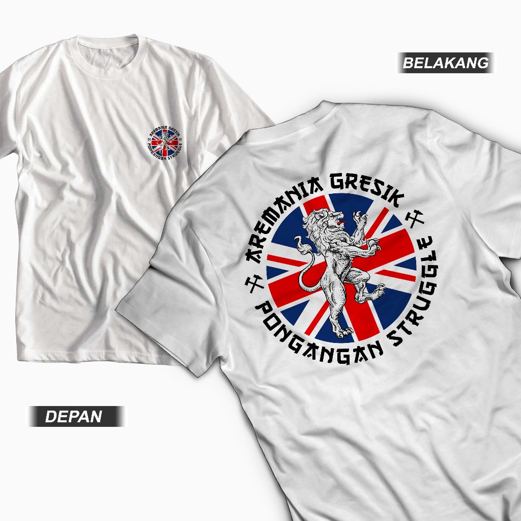 Kaos Distro Aremania Gresik terbaru pria wanita