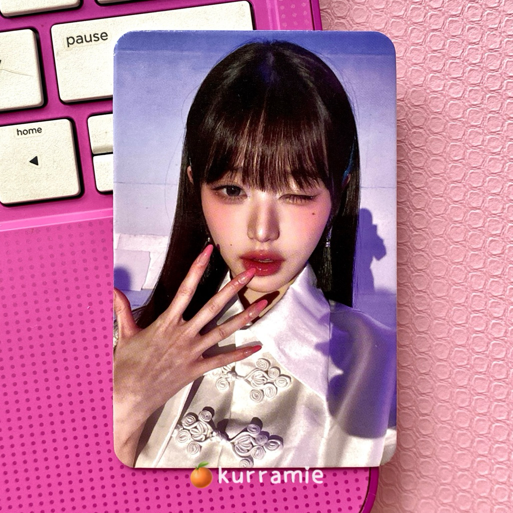 (clearance sell) photocard wonyoung poni ive switch ungu pob apple music r2 appmus benefit round 2.0