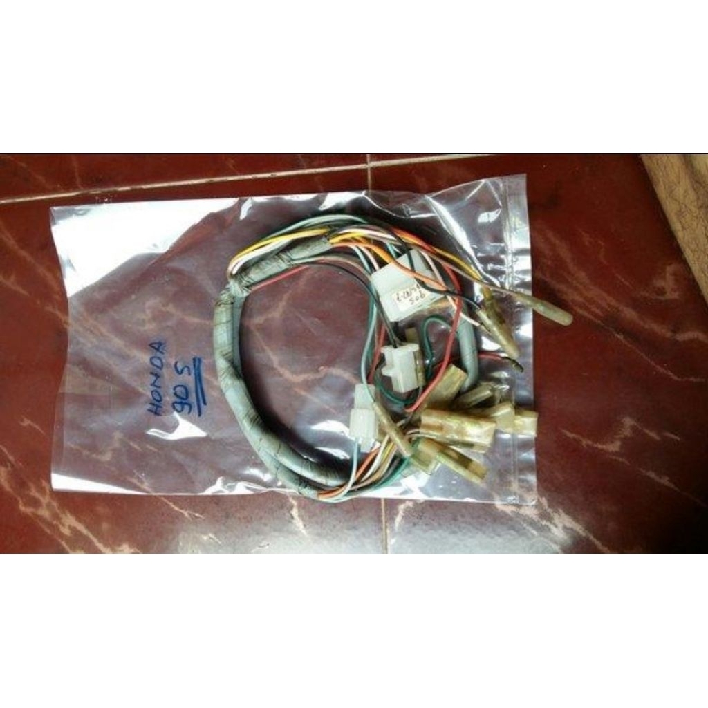 kabel body bodi wire harnes honda CS90 S 90 castrol 64-67. nos