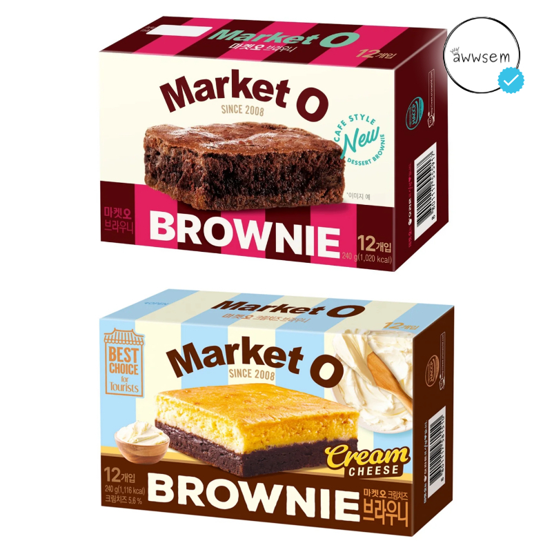 Market O Real Brownie Olive Young Lotte Original Korea