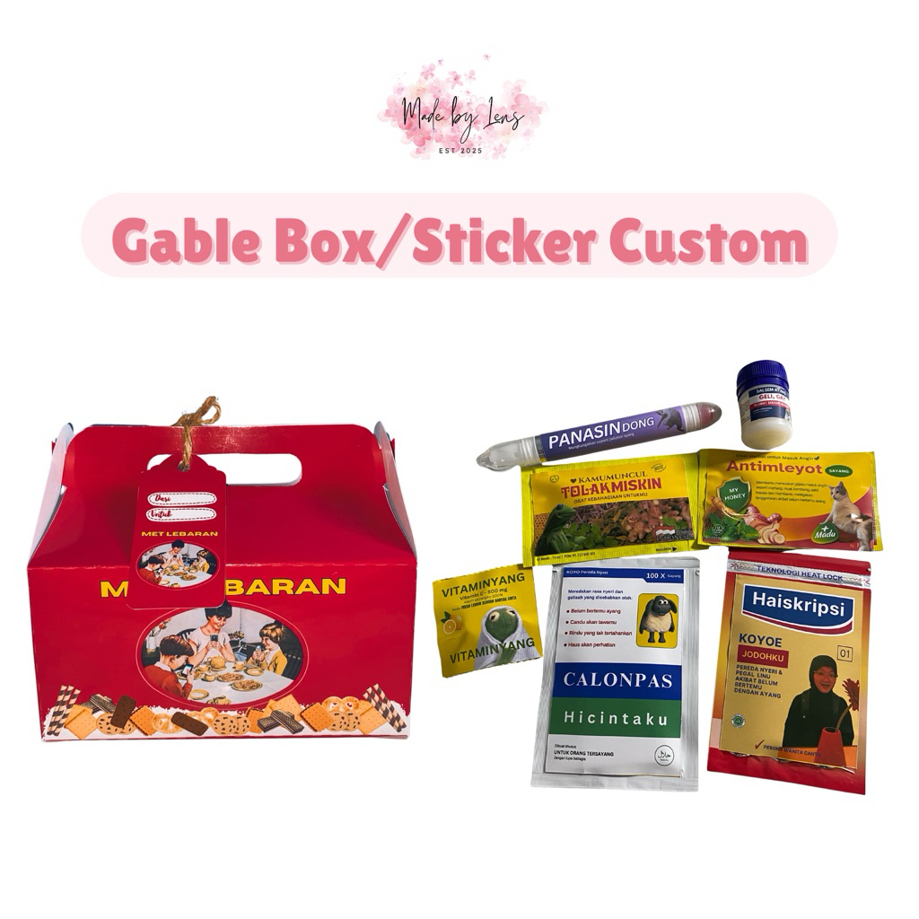 GABLE BOX CUSTOM | HAMPERS | MINIGIFT