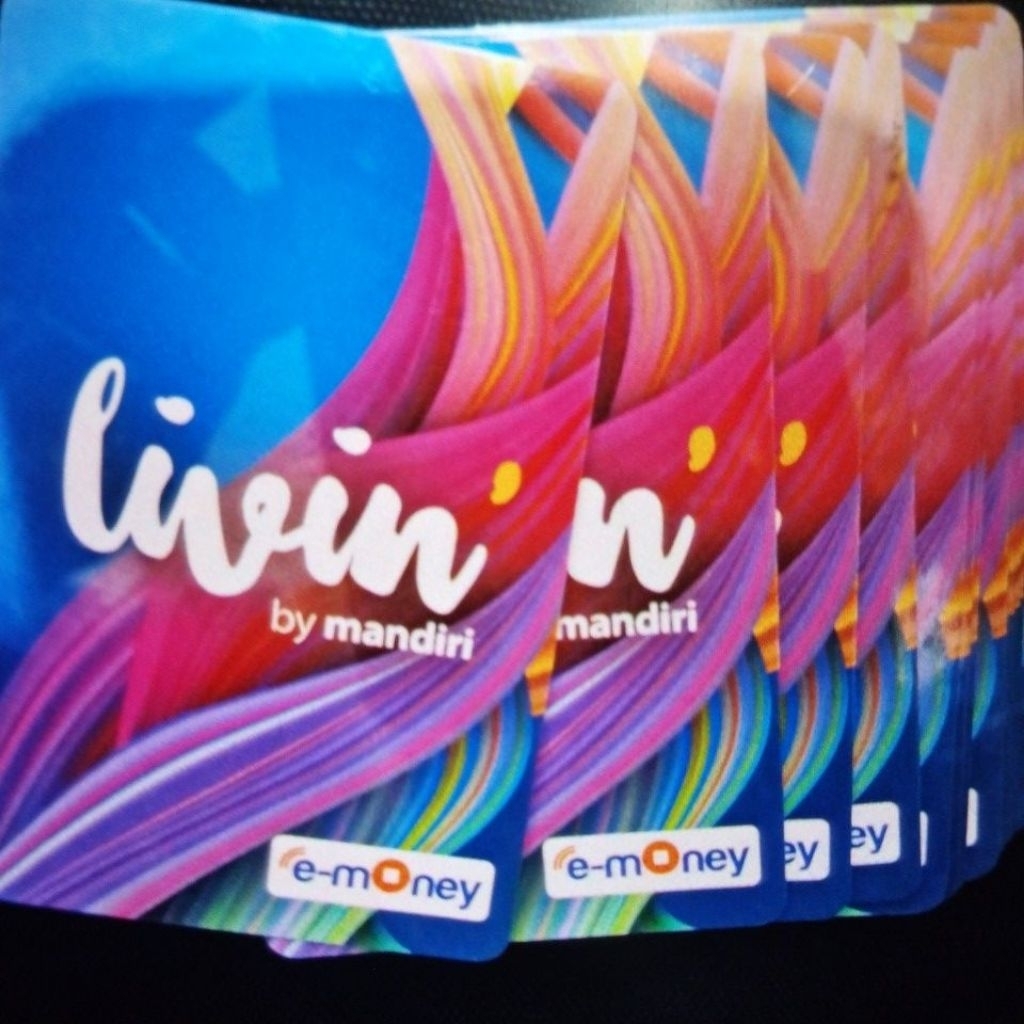 Kartu E-tol Livin Mandiri terbaru Saldo 0