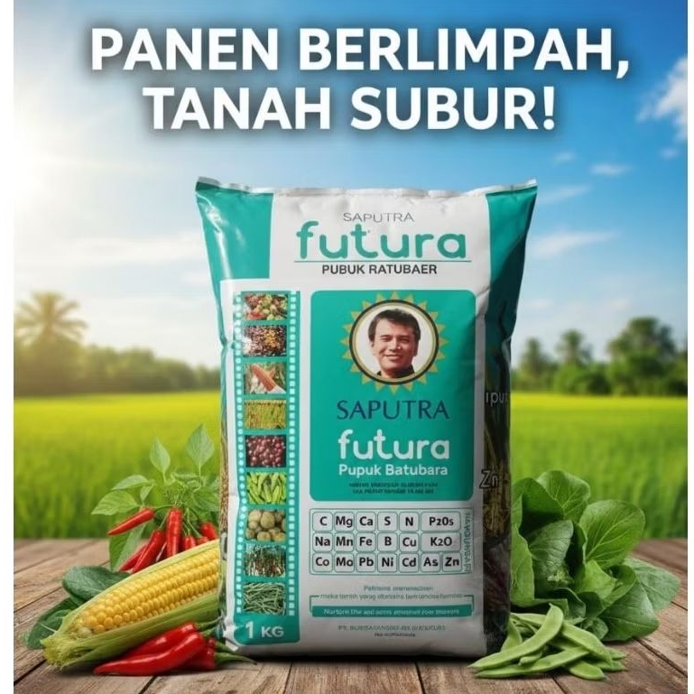 Pupuk Batubara FUTURA 1 Kg