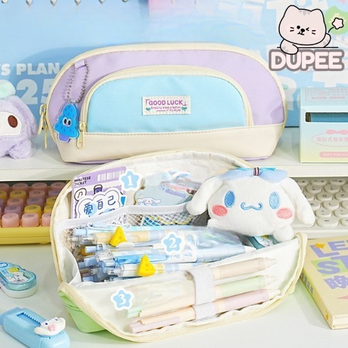 DUPEE- Tempat Kotak Pensil Tepak Pensil Lucu Premium Kotak Pensil Anak Sekolah Pensil Pencil Case Ae