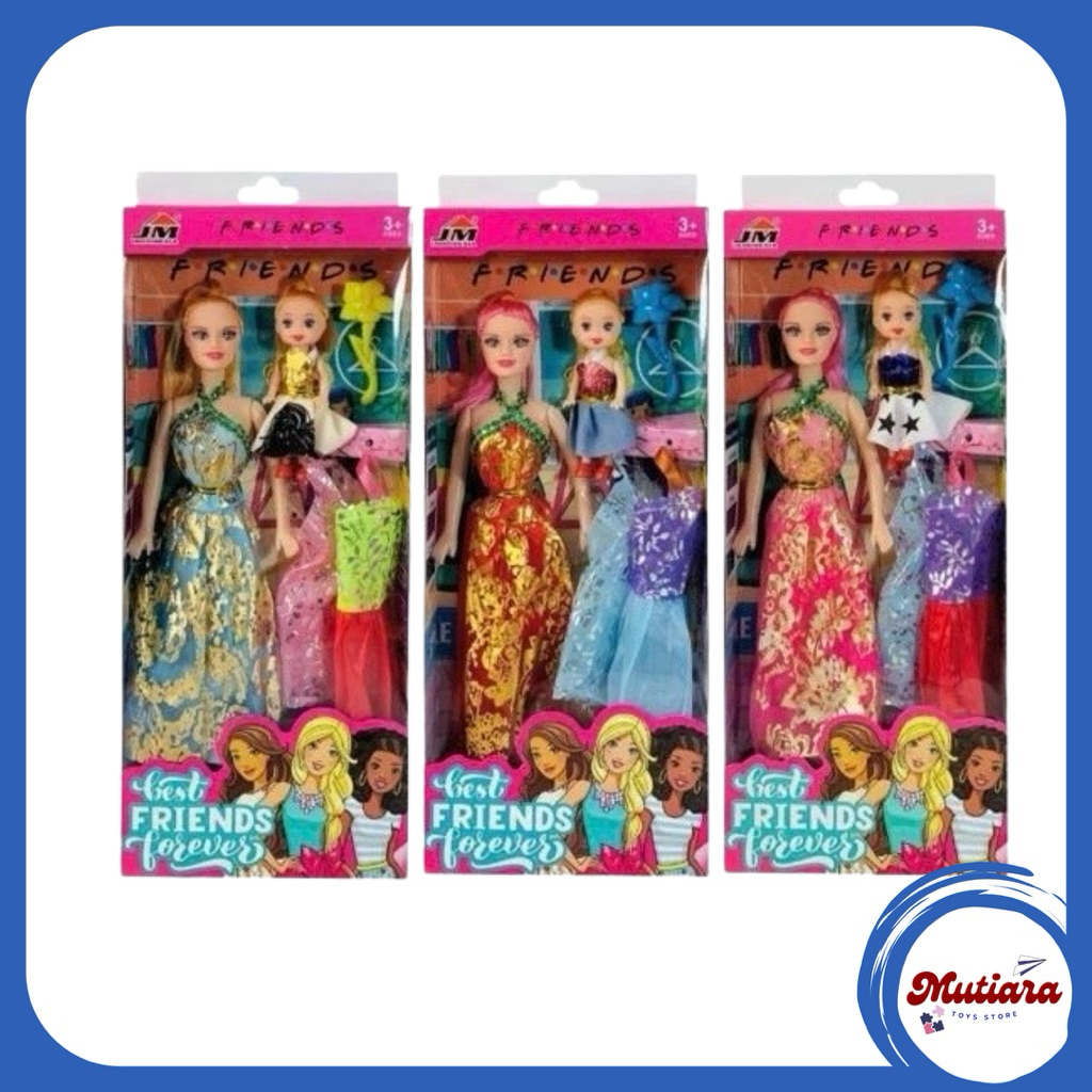 MUTIARA Boneka Best Friends Forever