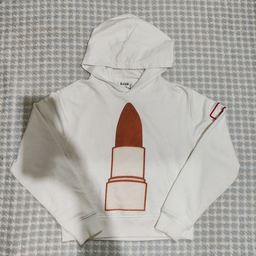 Hoodie Wanita Acne Studios size S fit M (Made in Portugal)