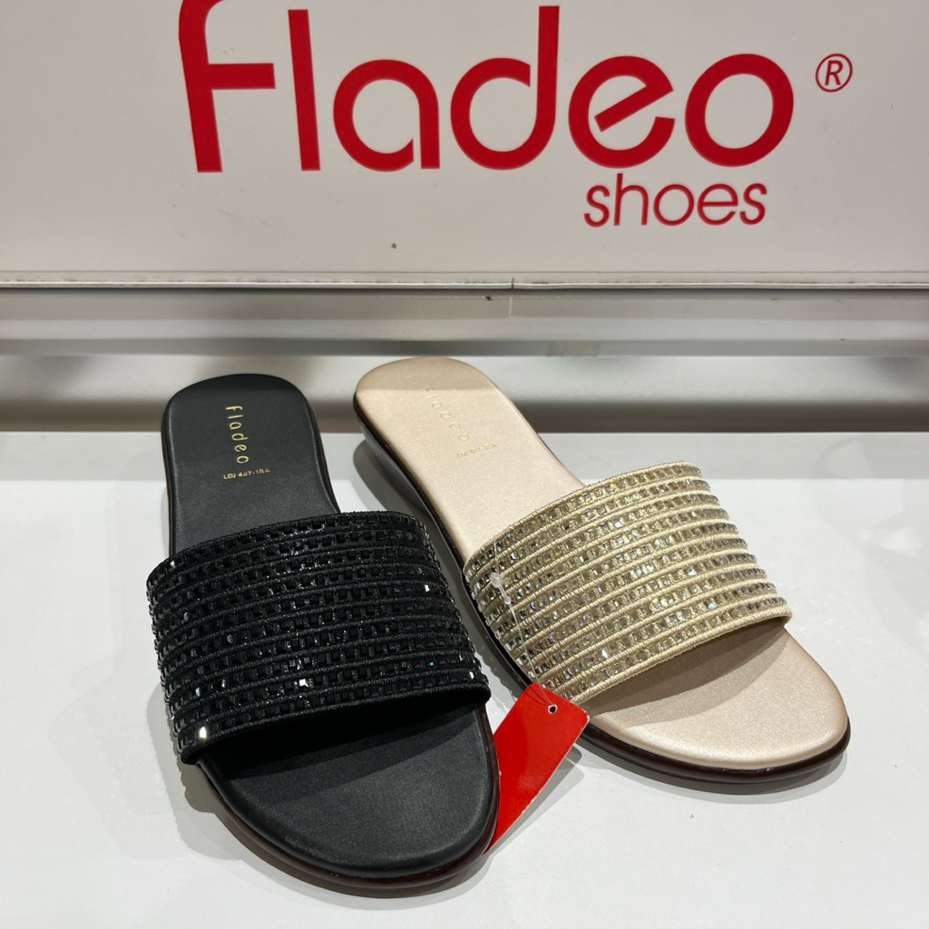 SANDAL WEDGES CEWEK FLADEO TERBARU (36-40)