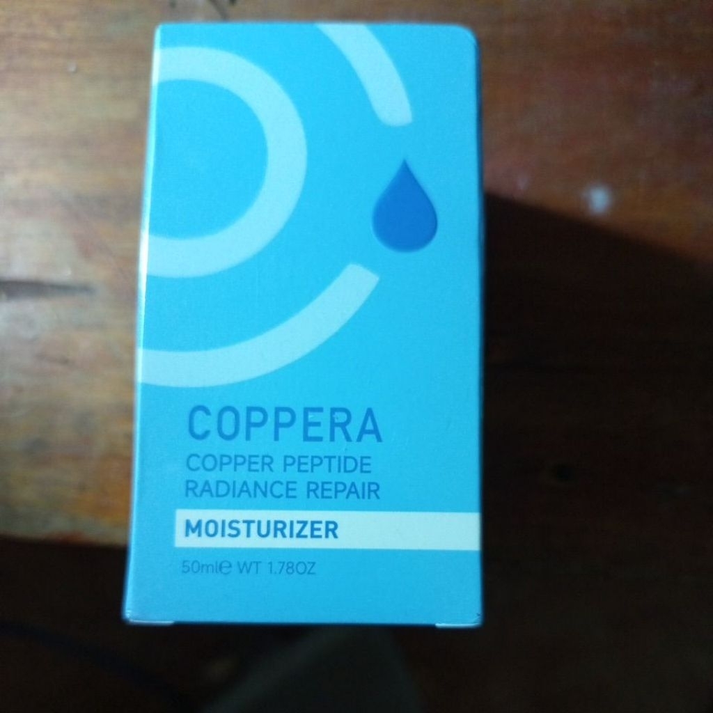 COPPERA copper peptide radiance repair moisturizer