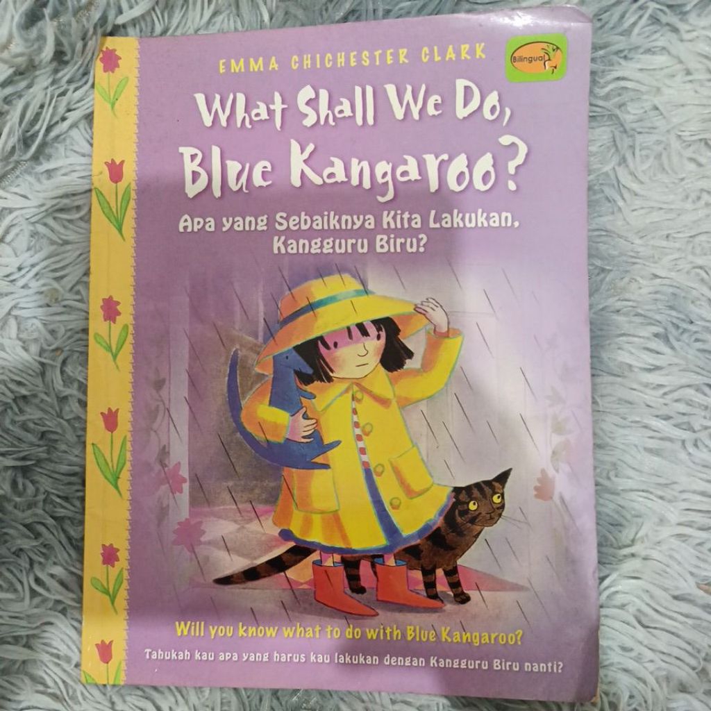 Buku preloved---what ahall we do blue kangaroo (eta 10)