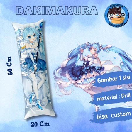 Dakimakura Premium HD / Bantal Guling Peluk Anime Hatsune Miku