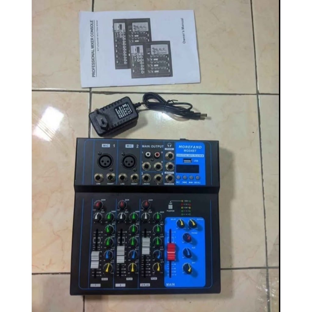 mixer audio 4 channel