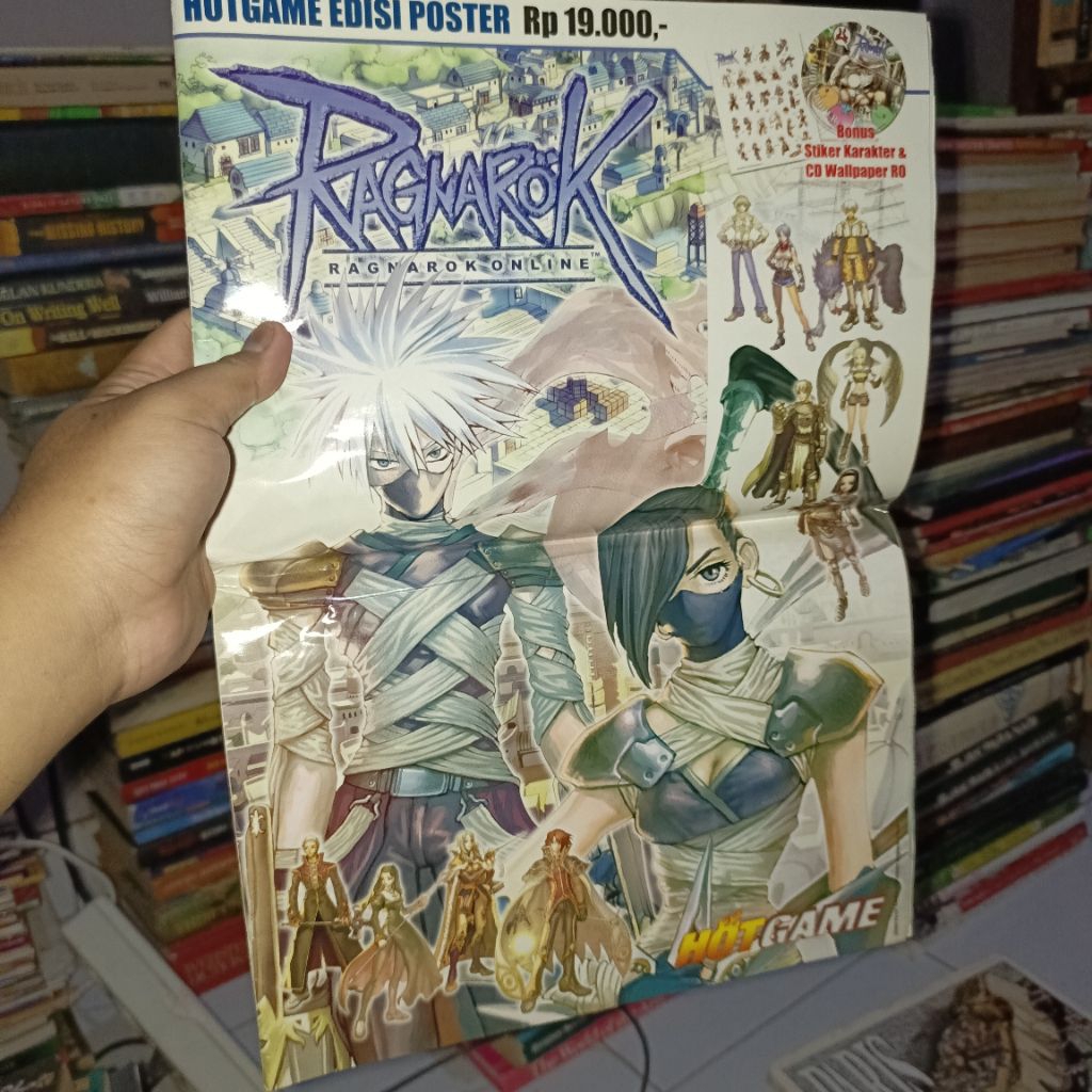 Hotgame Edisi Poster Ragnarok - Ragnarok Online - Bonus Stiker Karakter