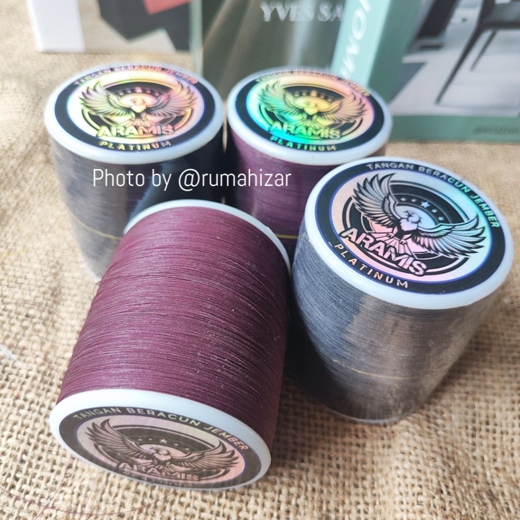(100.000) ARAMIS by Tangan Beracun Jember Senar Super AAAA Benang Layangan Molor Ukuran 015  Benang 