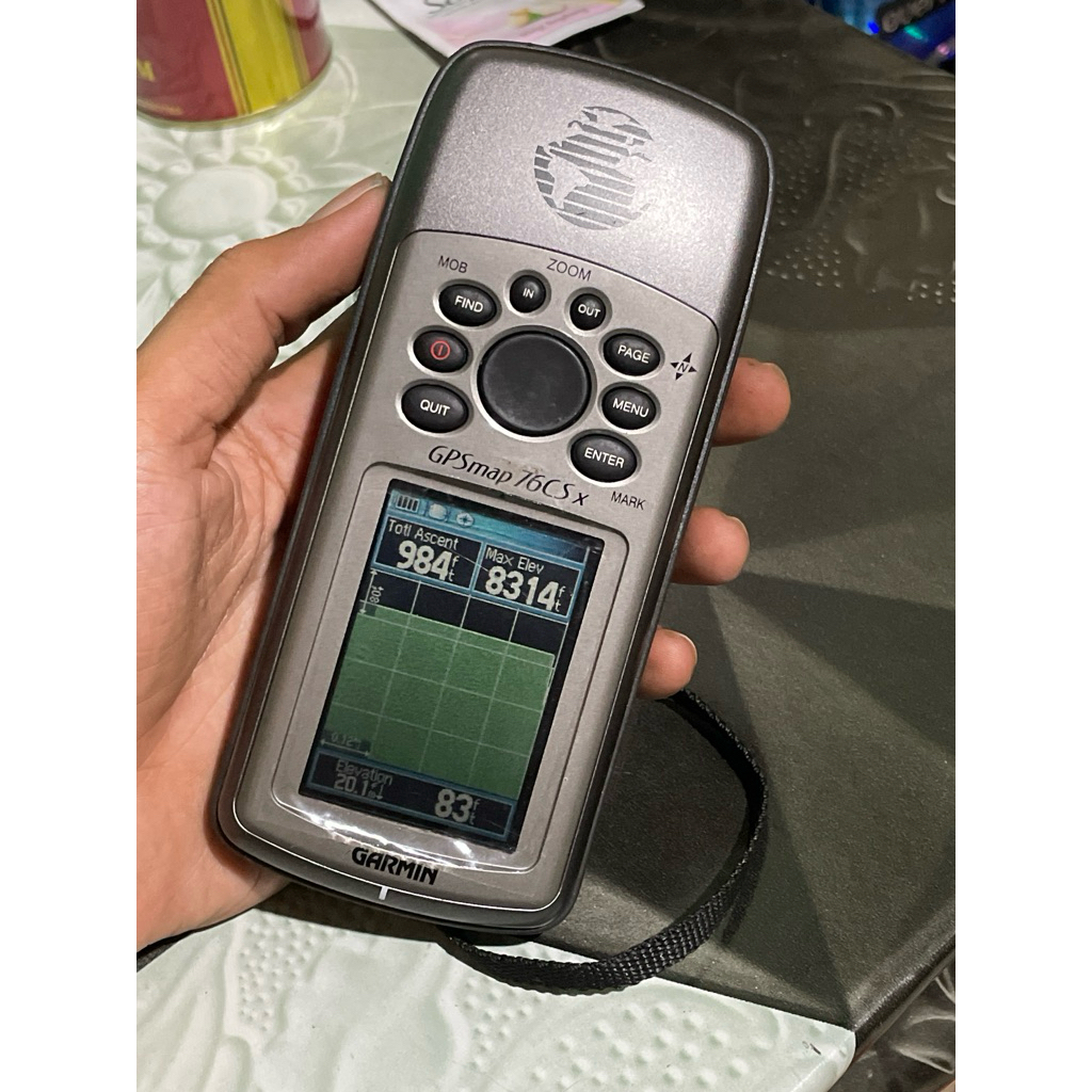 garmin gpsmap 76csx second