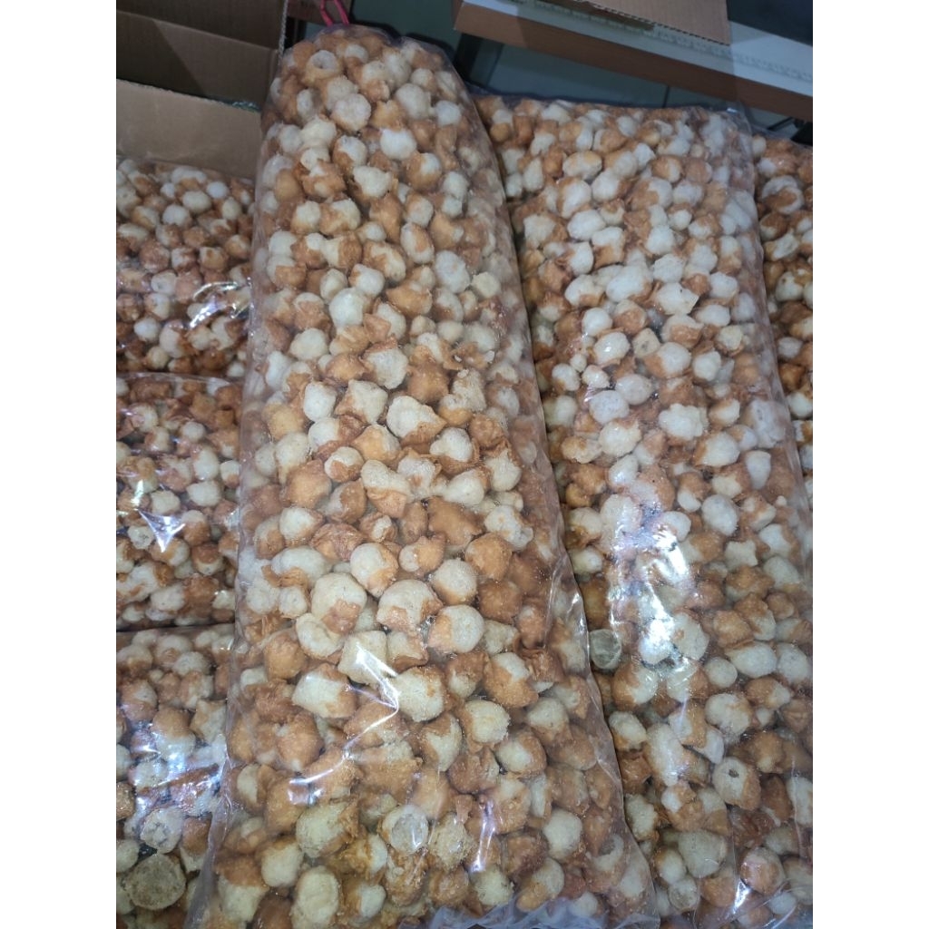 Siomay kering - japlak gurih renyah