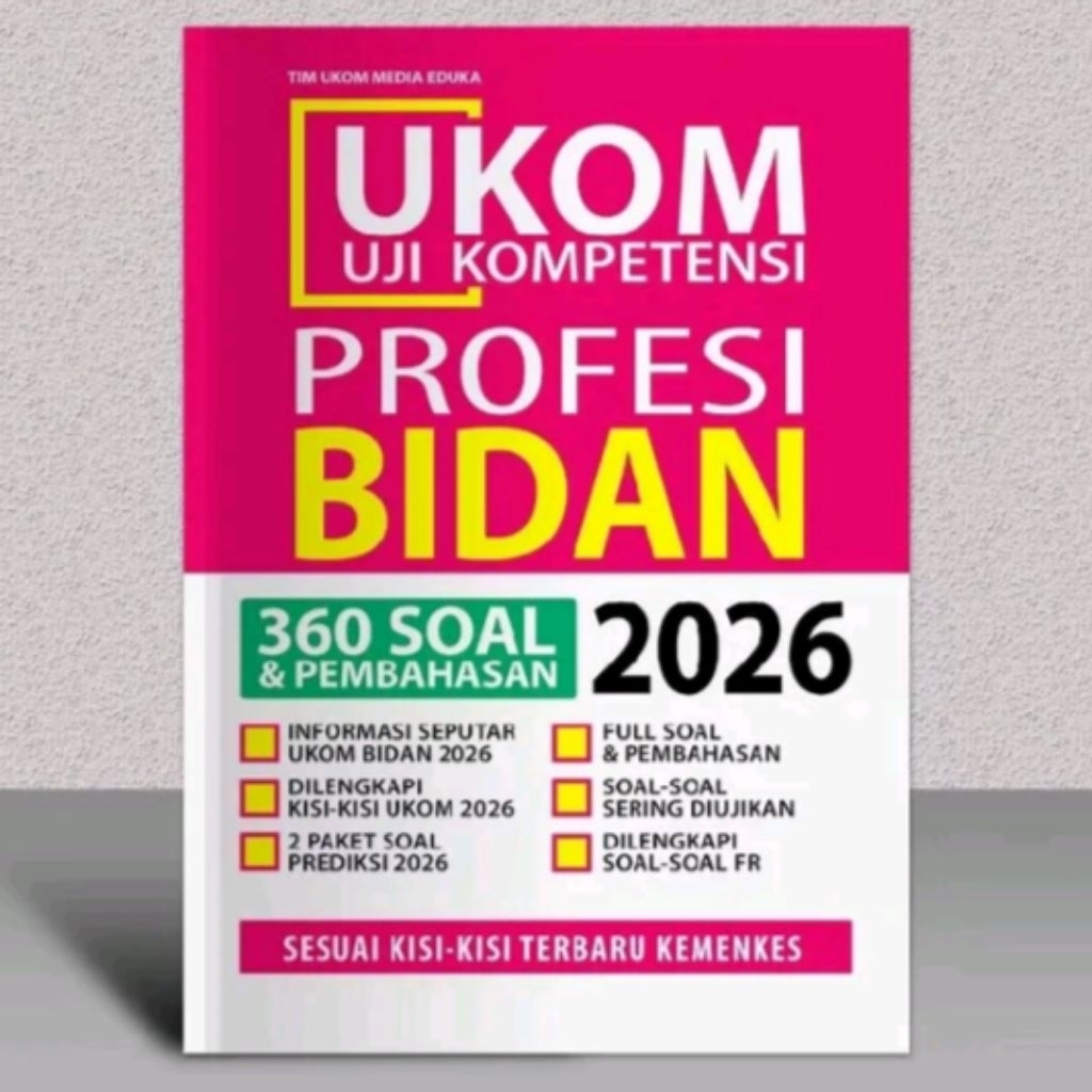 Buku UKOM Uji Kompetensi Profesi Bidan 2026