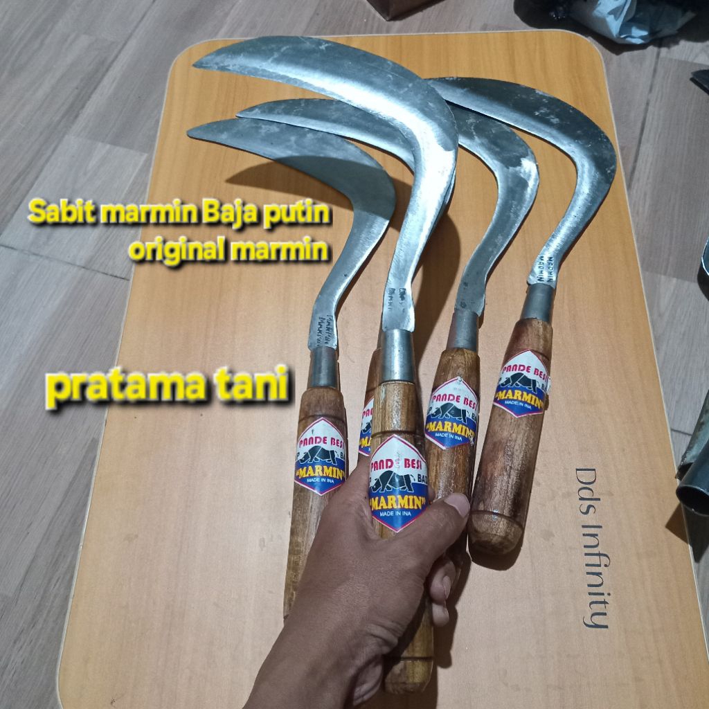 Sabit Arit merk marmin original Bahan baja putih