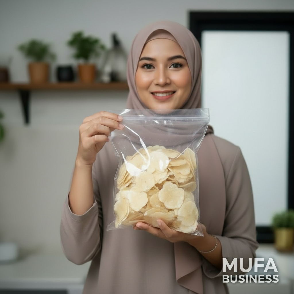 Emping Mentah, Keripik Melinjo, Emping Melinjo Mentah 1kg