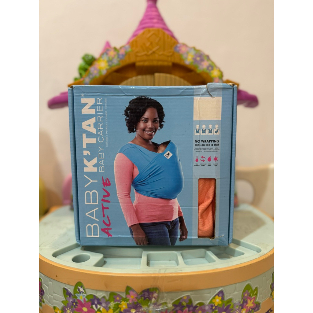 BABY K’TAN BABY CARRIER ACTIVE OCEAN BLUE