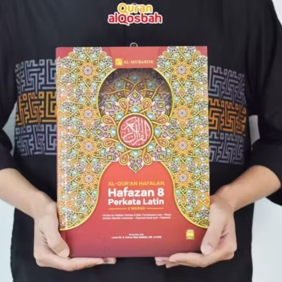 Al Quran Terjemah Latin Ukuran Besar / Al-Quran besar terjemah Al Mubarok Perkata Latin 8 Blok