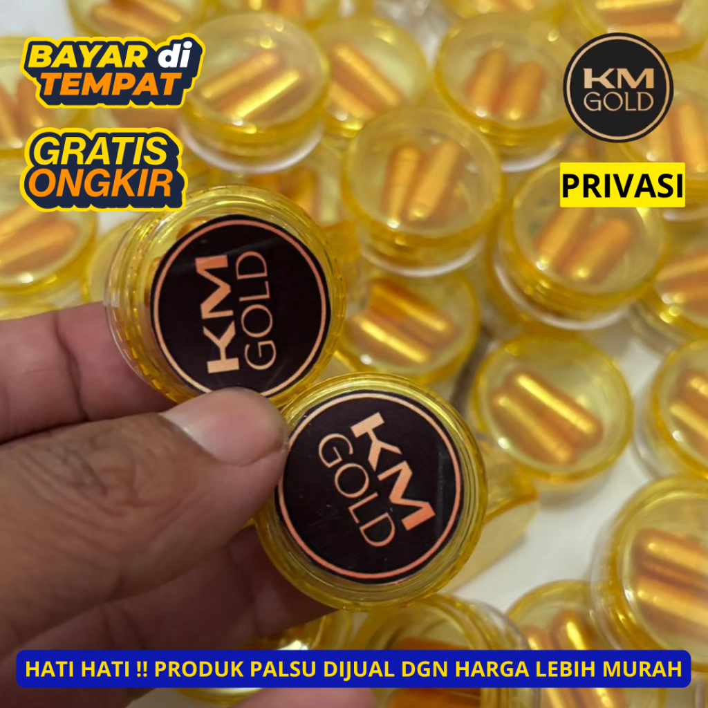 BEST SELLER KM Gold ORIGINAL 100% Madu Bubuk KM GOLD ISI 2 COD