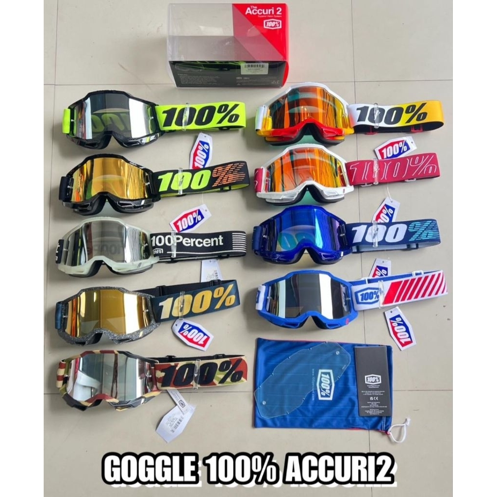 goggle 100% the accuri 2