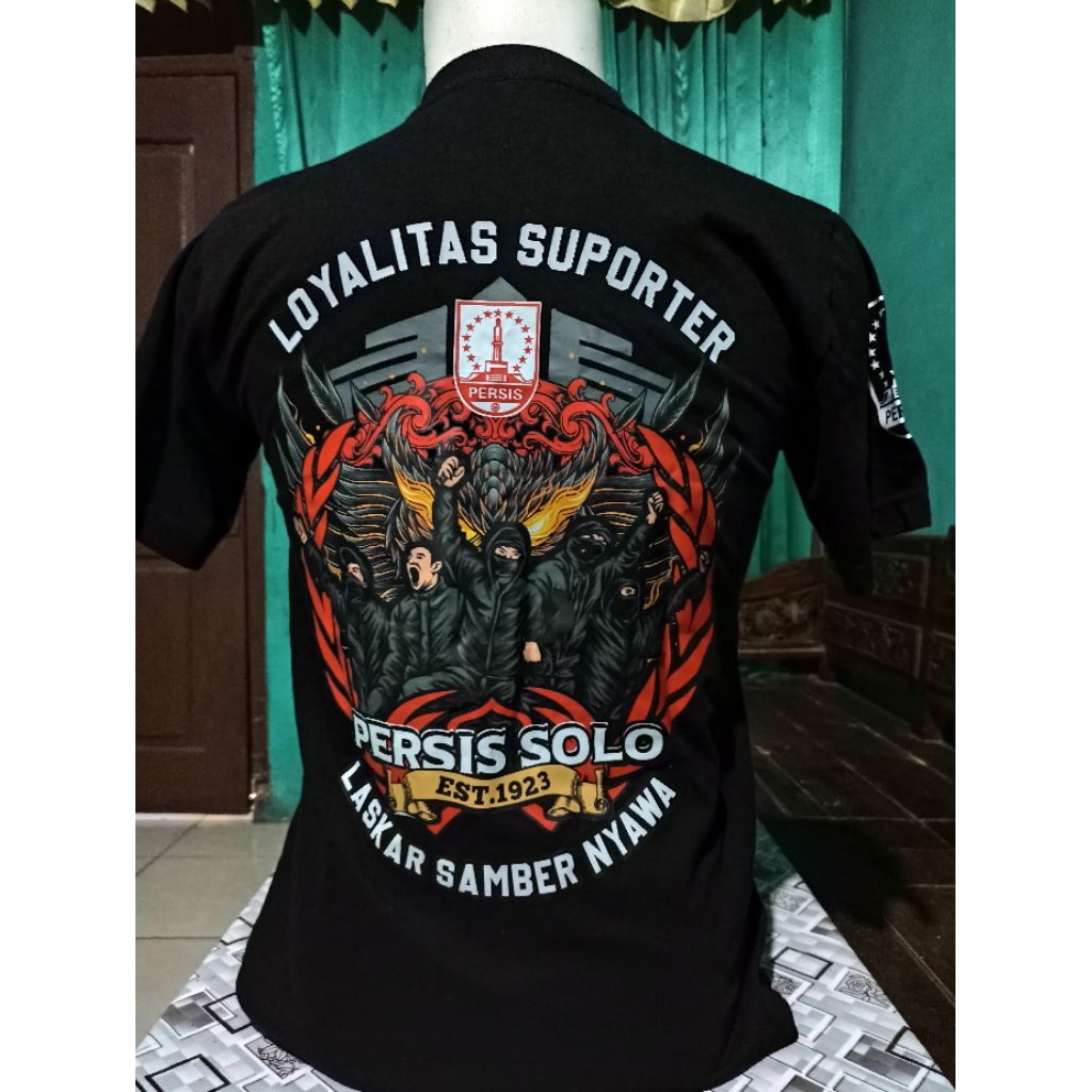 Kaos Distro Supporter Persis Solo